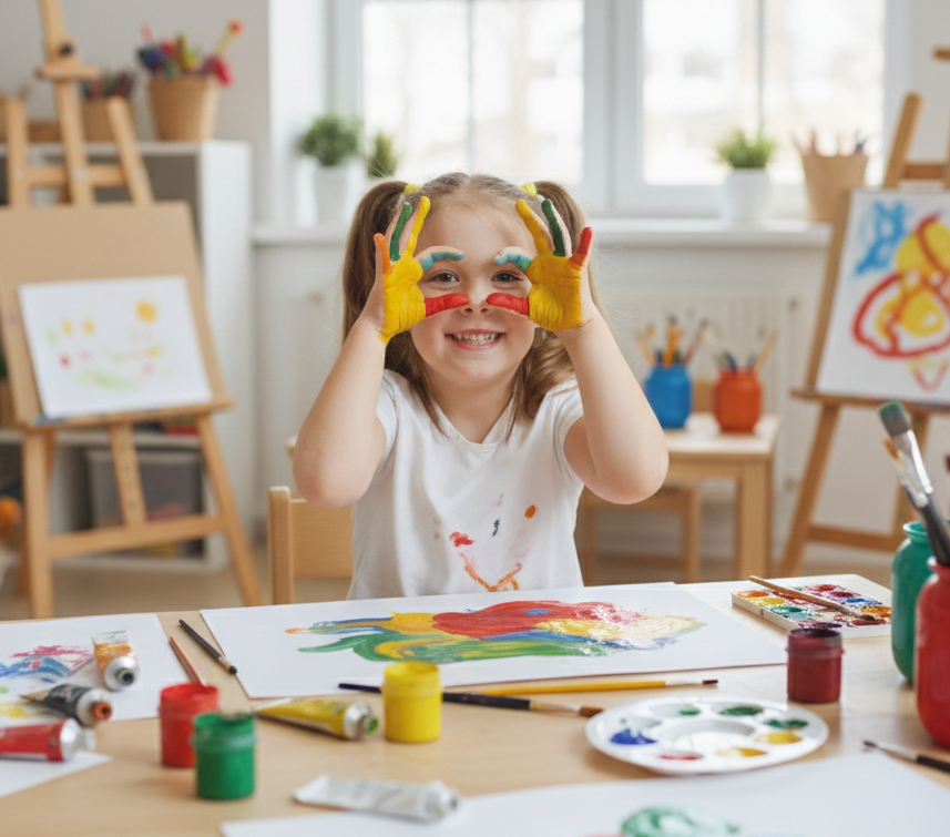 Therapist working with child using ABA therapy